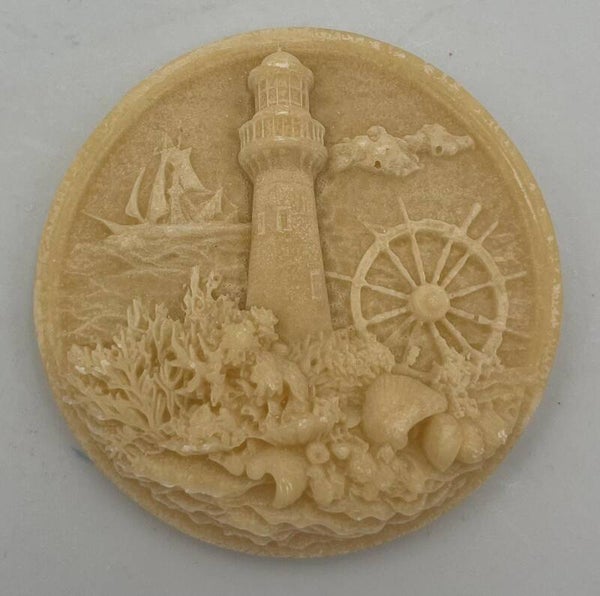 Vuurtoren oceaan zand