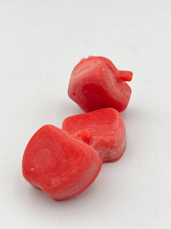 Appeltjes rood 3 stuks