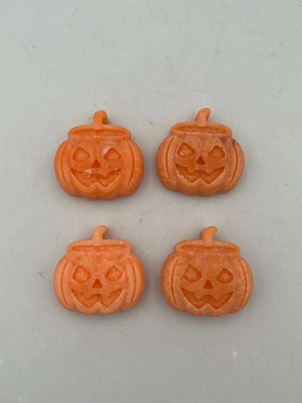 Halloween pompoenen 4 stuks