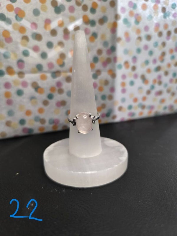 Rozenkwarts Ringen Maat 19 Model 2