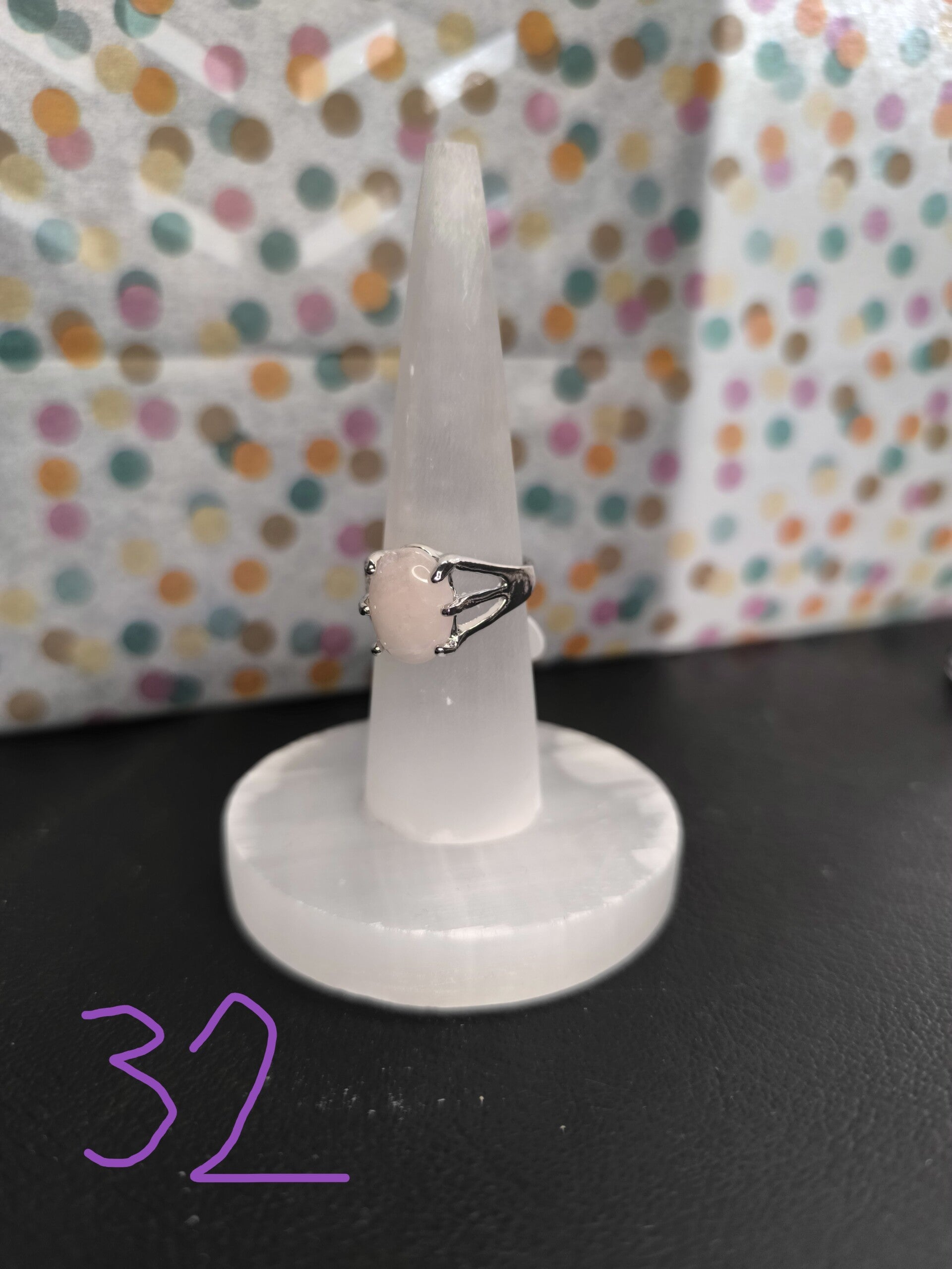 Rozenkwarts Ringen Maat 19 Model 3