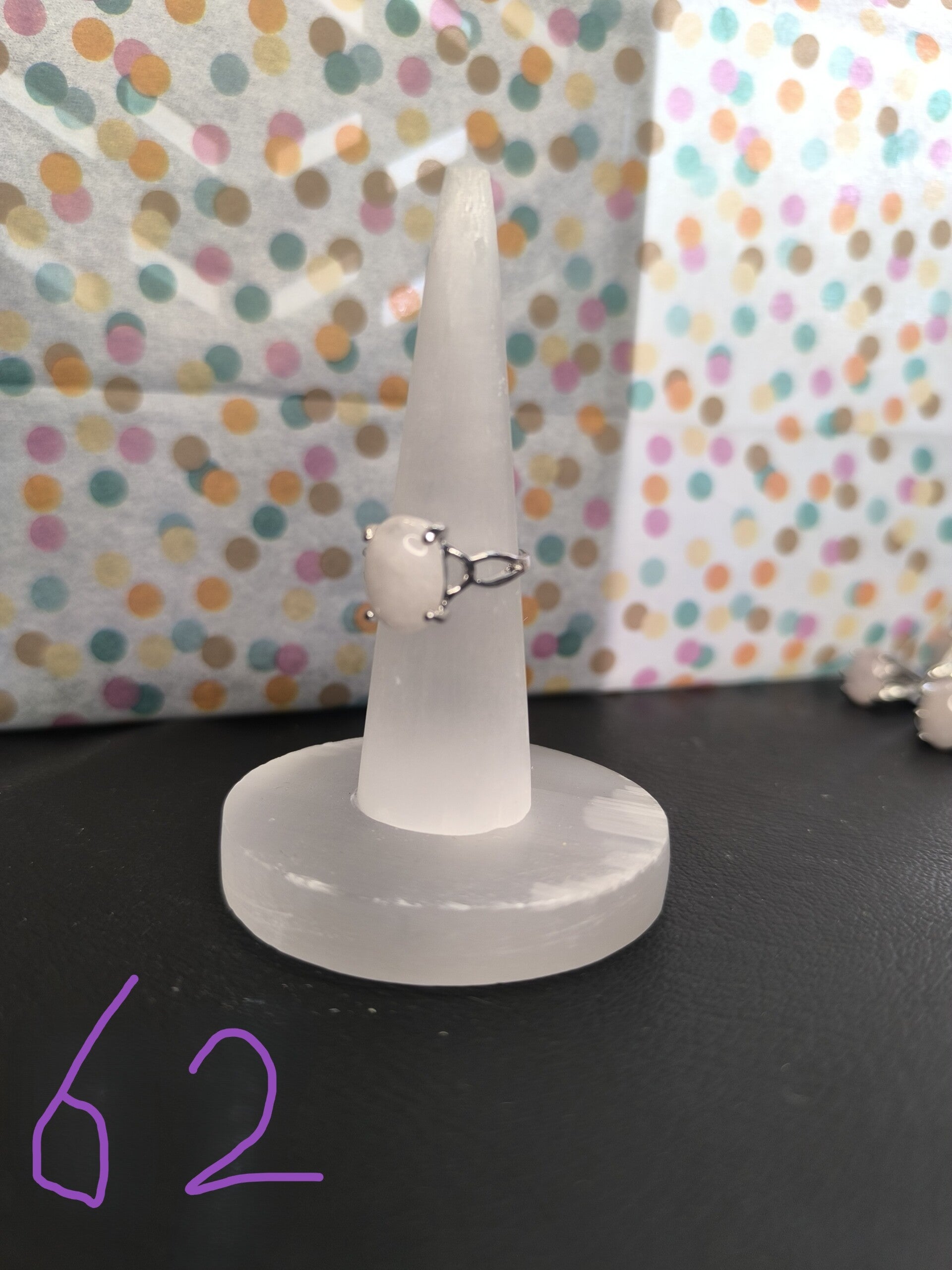 Rozenkwarts Ringen Maat 19 Model 6