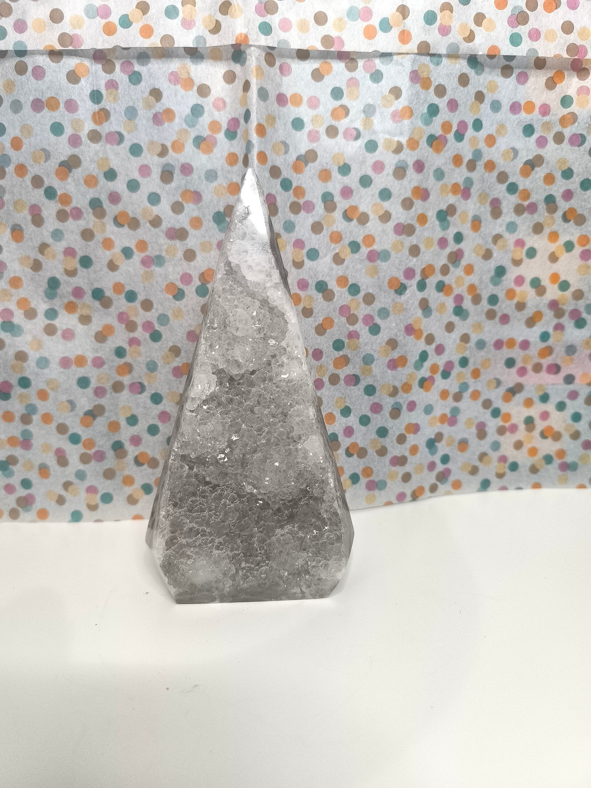 Agaat diamant punt