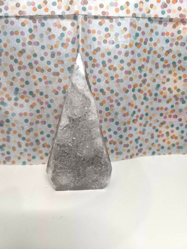 Agaat diamant punt