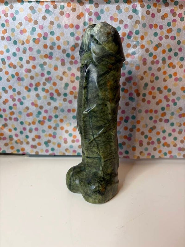 Groene jade piemel