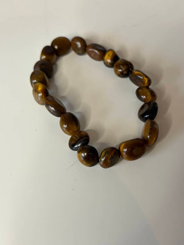 Tijgeroog armband tumble