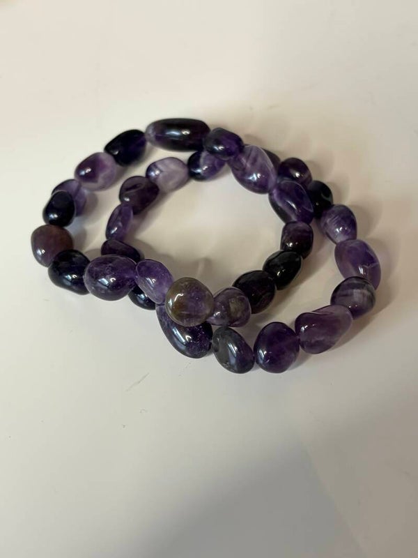 Amethist armband tumble