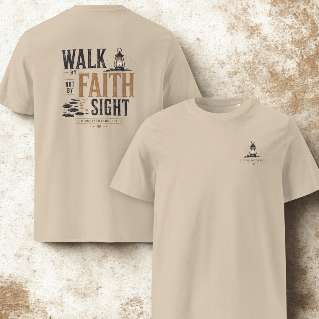 Walk by Faith Classic Fit 100% organic cotton