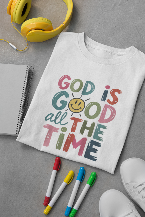God is good - all the time Kids T-Shirt Baumwolle
