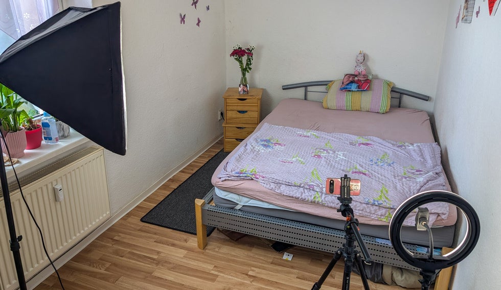 Hinter den Kulissen eines Lesbischen Erotik Amateur Paares