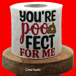 Grappig Bedrukt WC-Papier – Het Originele Cadeau voor Valentijn of Lievekesdag