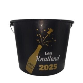 CK 961  Emmer bedrukt: Een knallend 2025 |drankverpakking|bierverpakking|Kerstverpakking