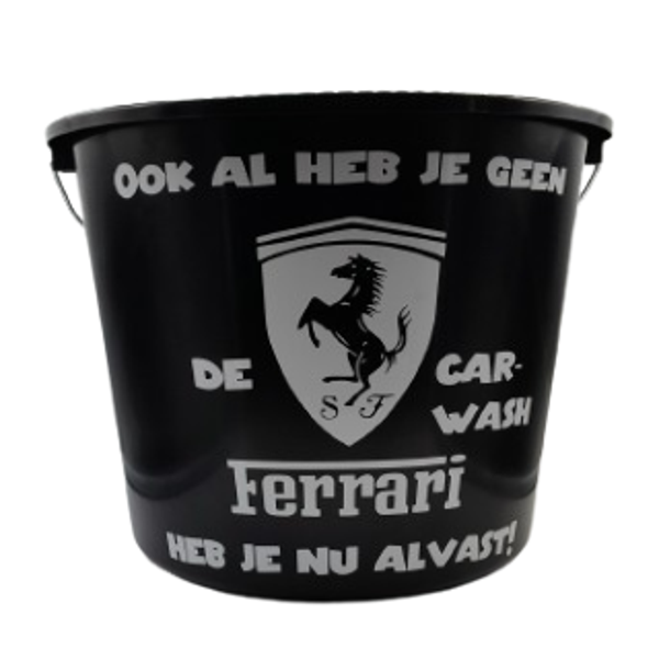 CK 605 Emmer bedrukt: Ook al heb je geen Ferrari de carwash heb je nu alvast!