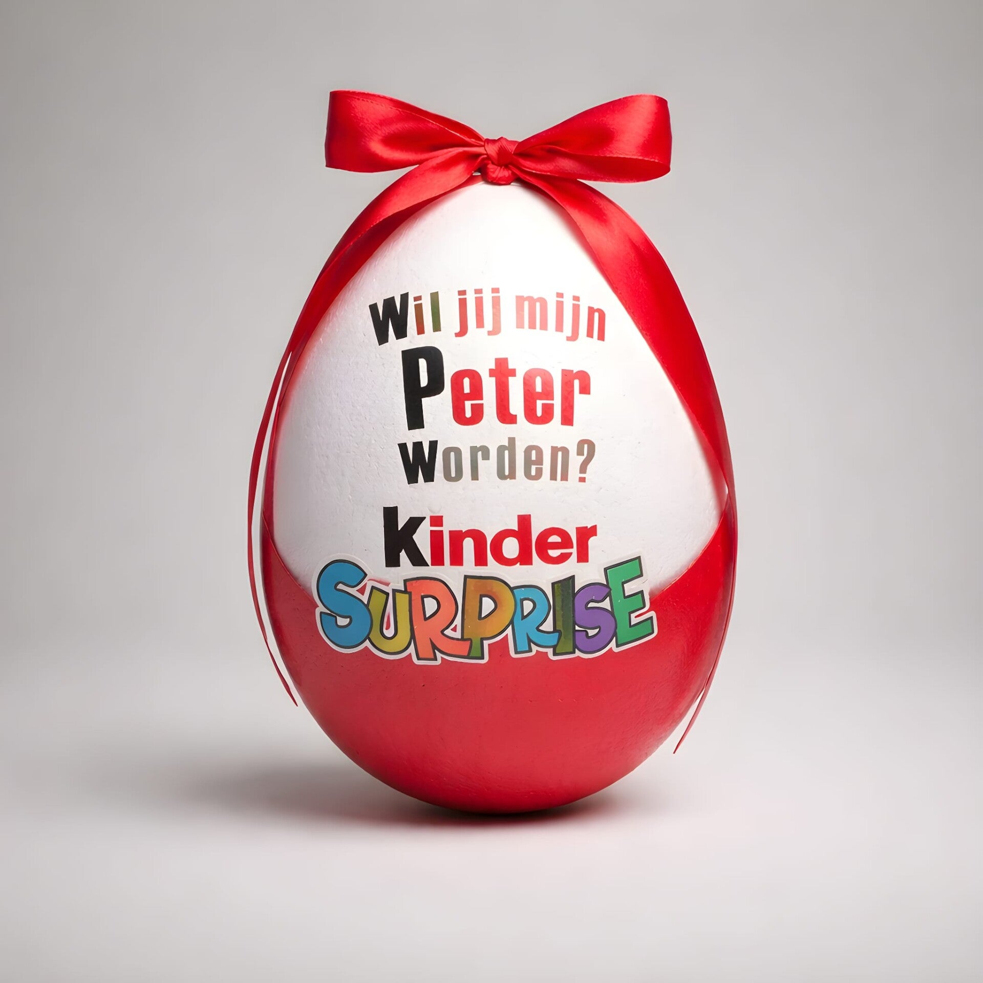 Gepersonaliseerd Surprise Ei – Best Man of Peter Vragen