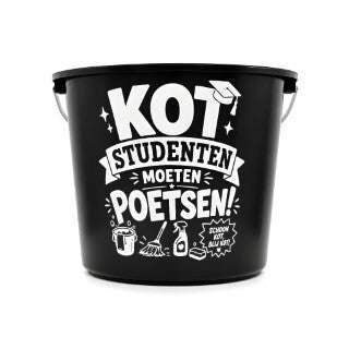 Kot Studenten Moeten Poetsen – Geschenkemmer 12L