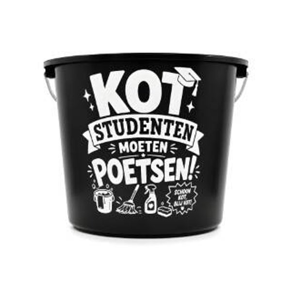 Kot Studenten Moeten Poetsen – Geschenkemmer 12L
