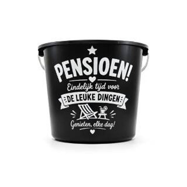 Pensioen! Eindelijk Tijd voor de Leuke Dingen – Geschenkemmer 12L