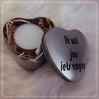 Gepersonaliseerd doosje met een vraag – Unieke manier om je vraag te stellen 💌✨