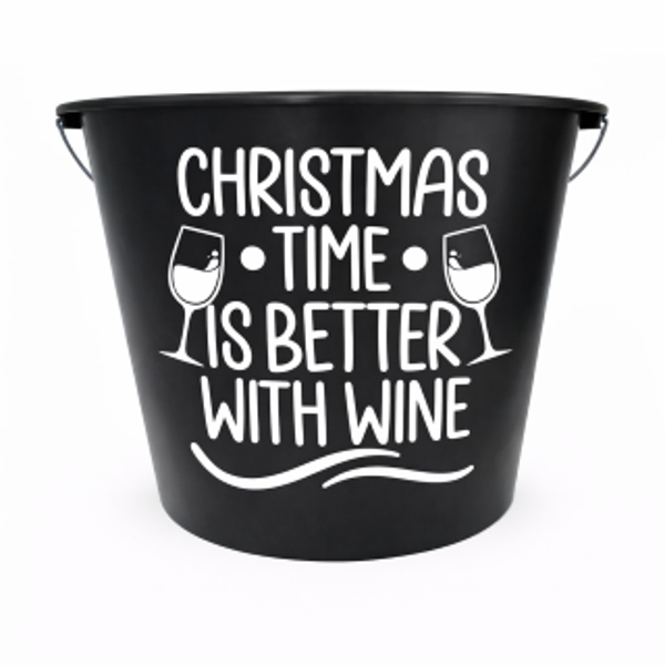 Christmas Time Is Better With Wine – Kerst Emmer 12L
