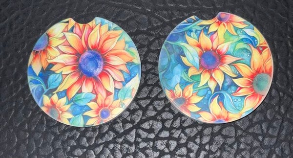 Flowers coaster