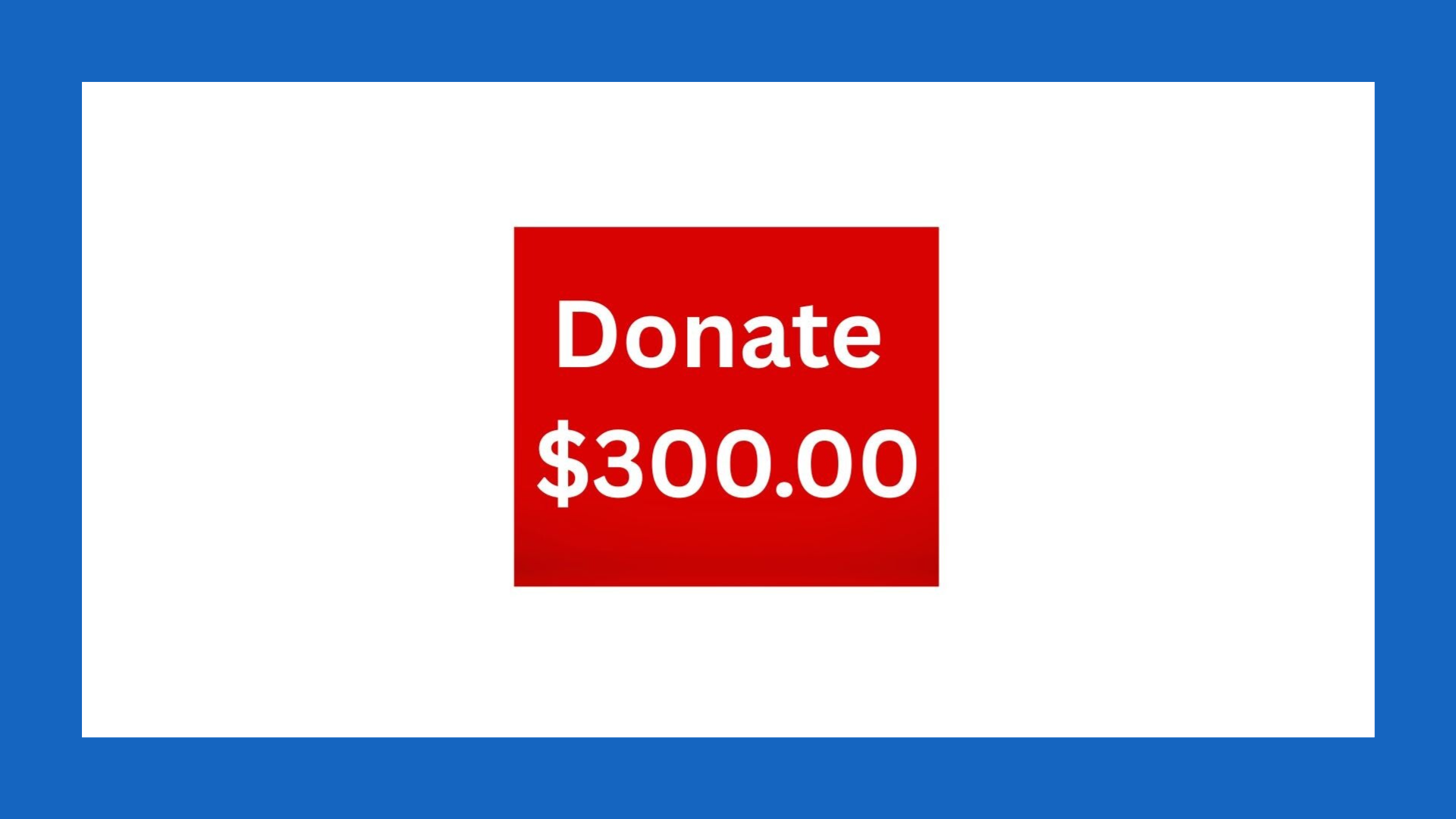 Donate $300.00