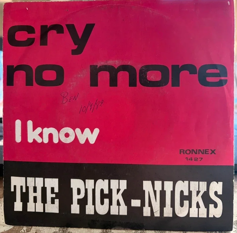 the pick nicks - cry no more