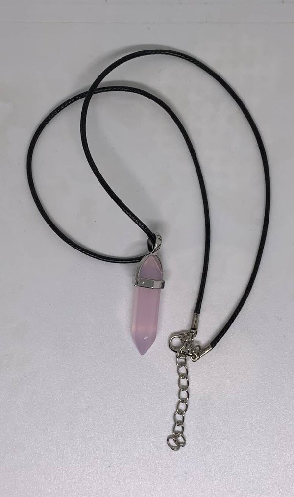 dubbeleinder roze kwarts