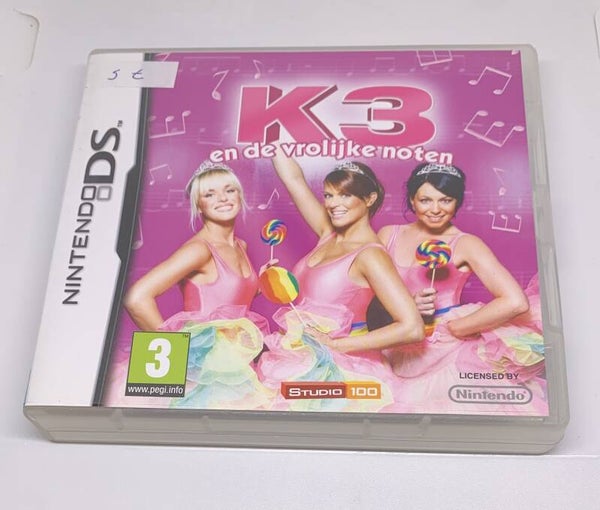 k3 en de vrolijke noten