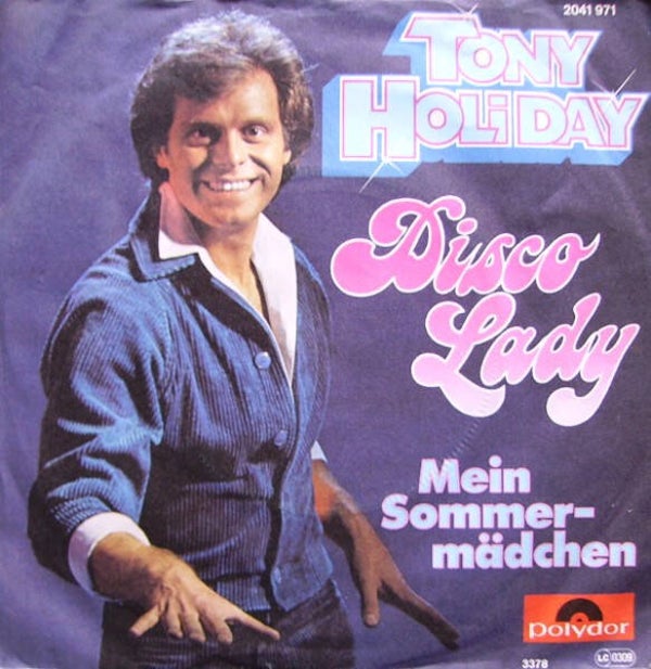 tony holiday - disco lady