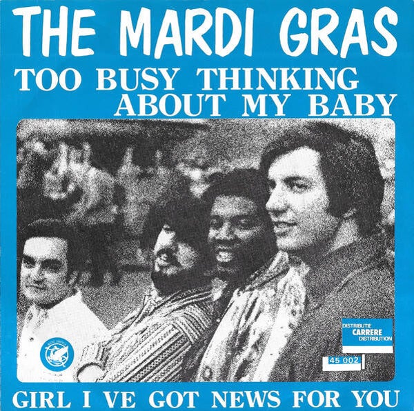 the mardi gras - too busy thinking about my baby