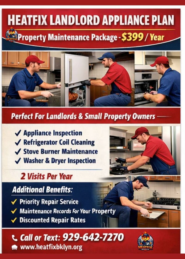 Heatfix Landlord Appliance Plan