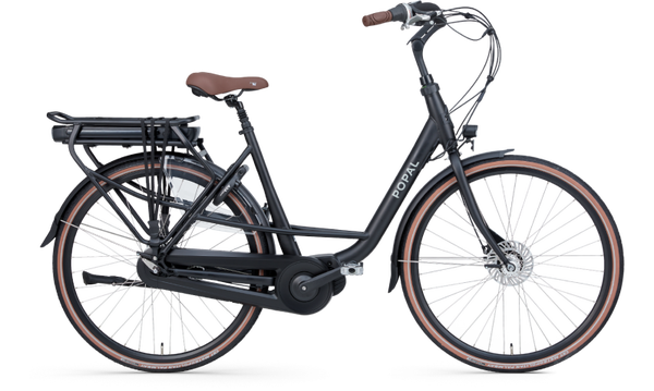 Popal Maeve MM N7 Mat Zwart Moederfiets