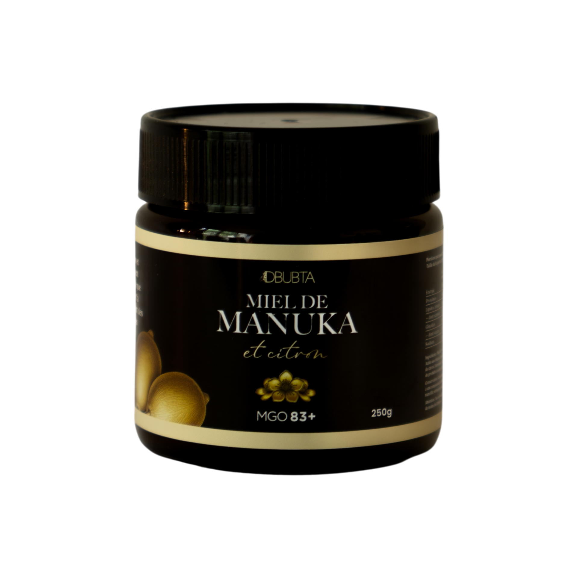 Miel de Manuka et Citron