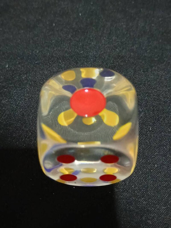 Clear Jumbo Dice (A2: