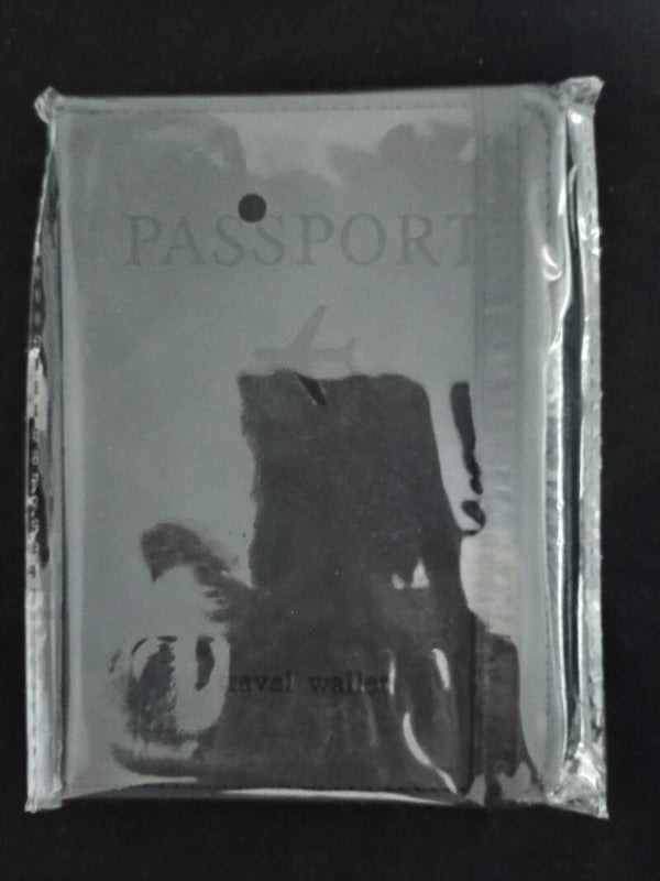 Black Passport Wallet (D1: