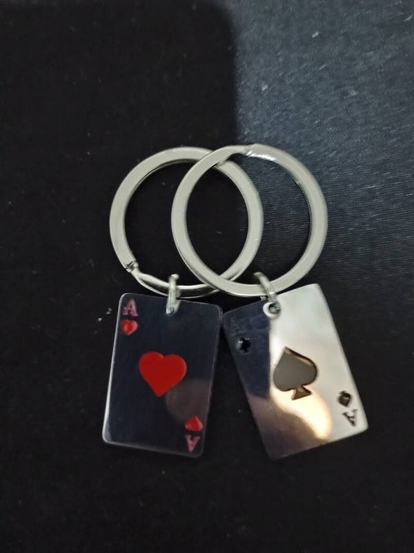 Twin Cards Key Rings (E2: