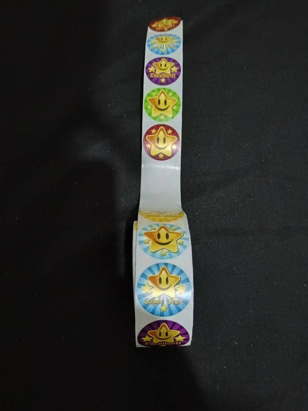 Small Yellow Star Stickers (G4: