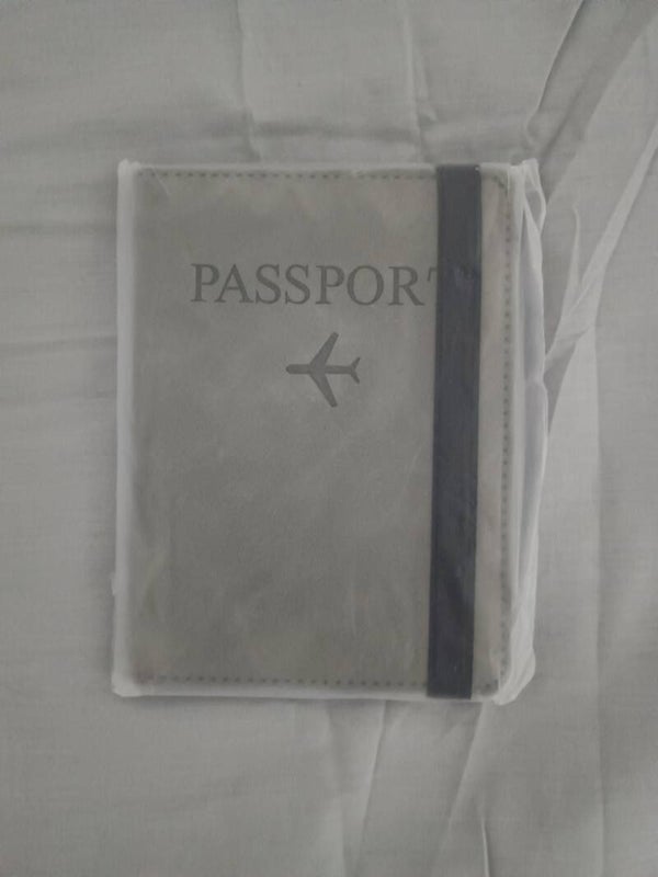 Gray Passport Wallet (I5: