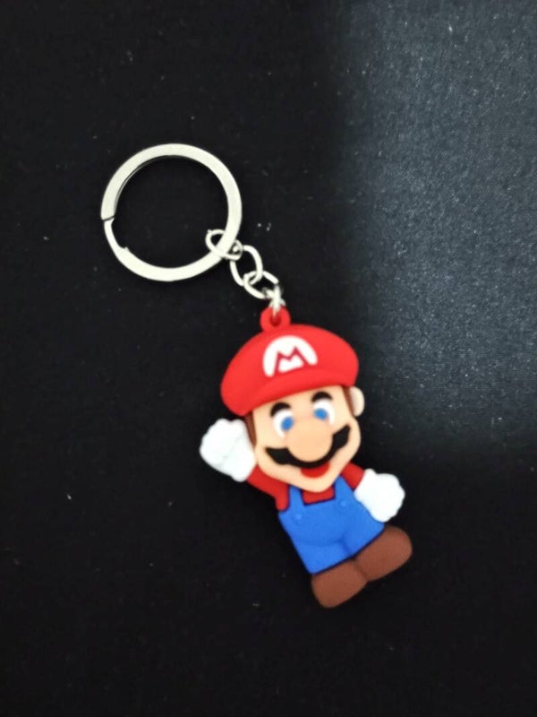 Supper Mario Character Key Ring