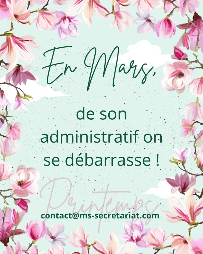 en mars on se débarrasse 