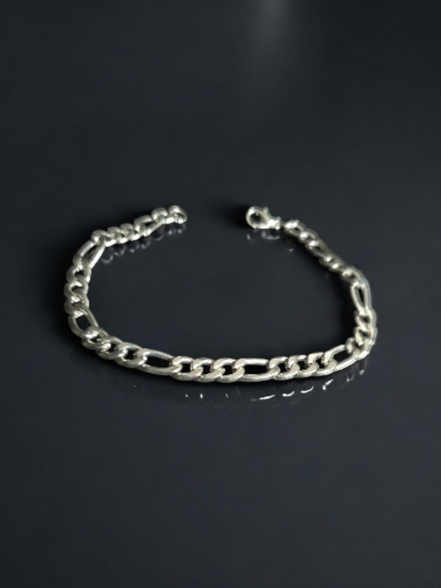 5mm Figaro-Design Armband aus Edelstahl