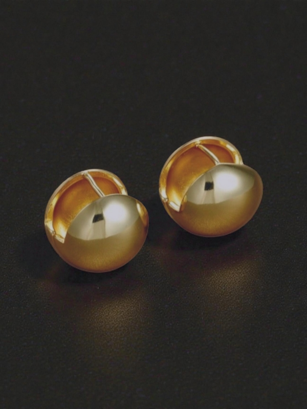 Klappcreolen aus Edelstahl