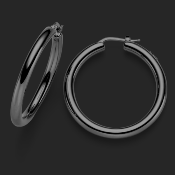 Stilvolle 925er-Creolen