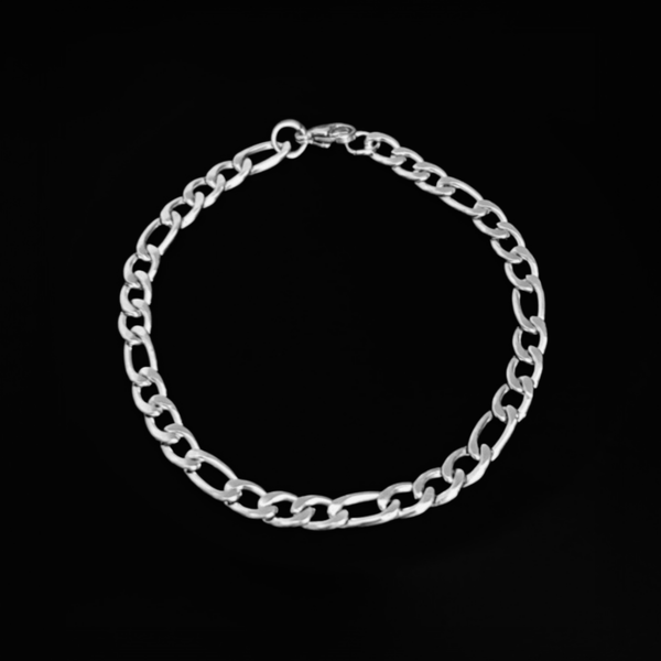 Edelstahl-Gliederarmband mit einer Breite von 5 mm