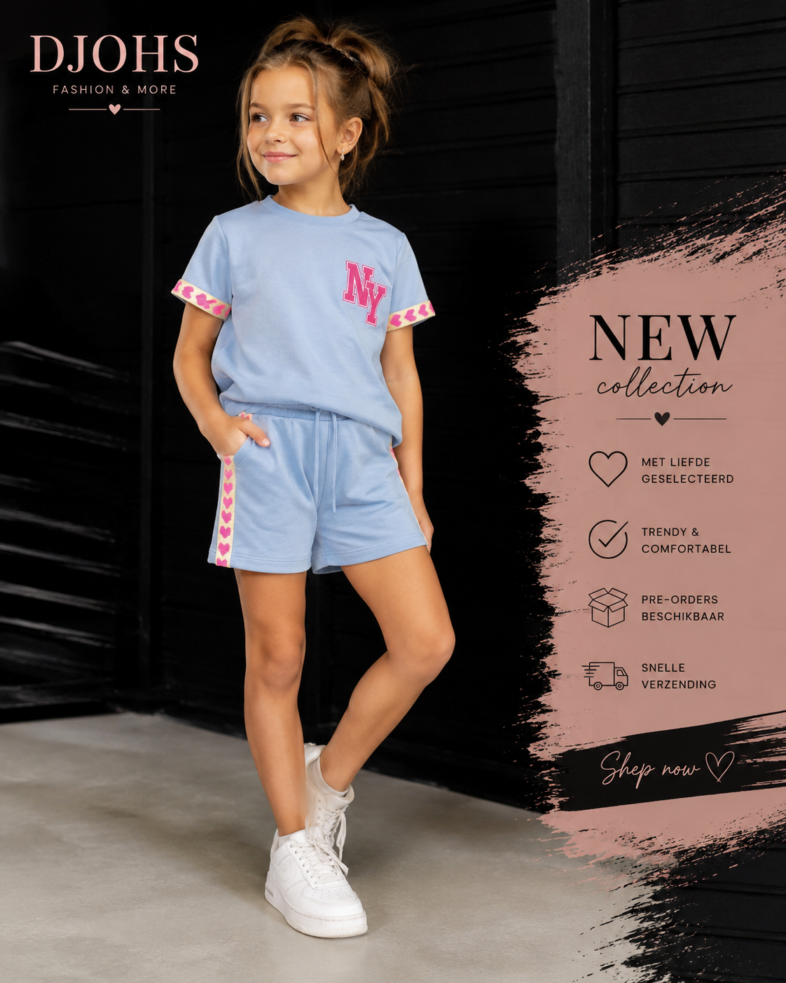 Setje blauw NY