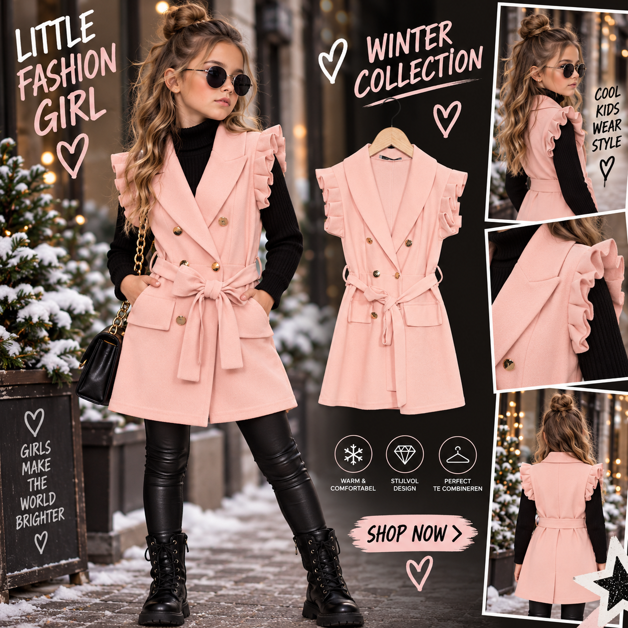 Dress jacket Roze