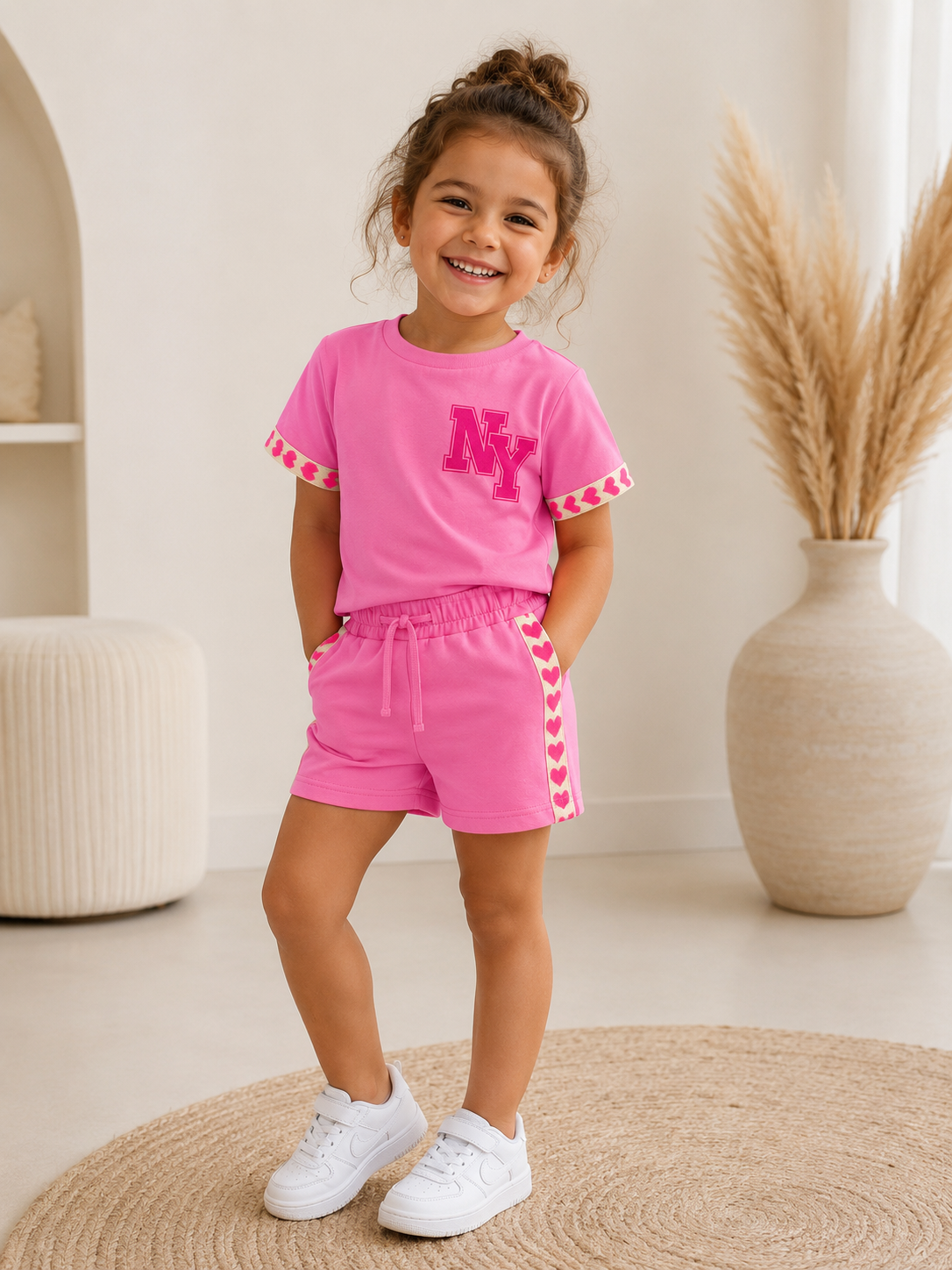 Setje roze NY