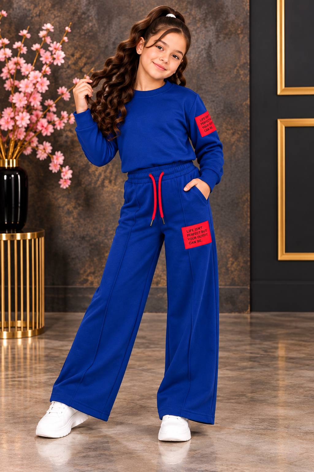 Setje blauw