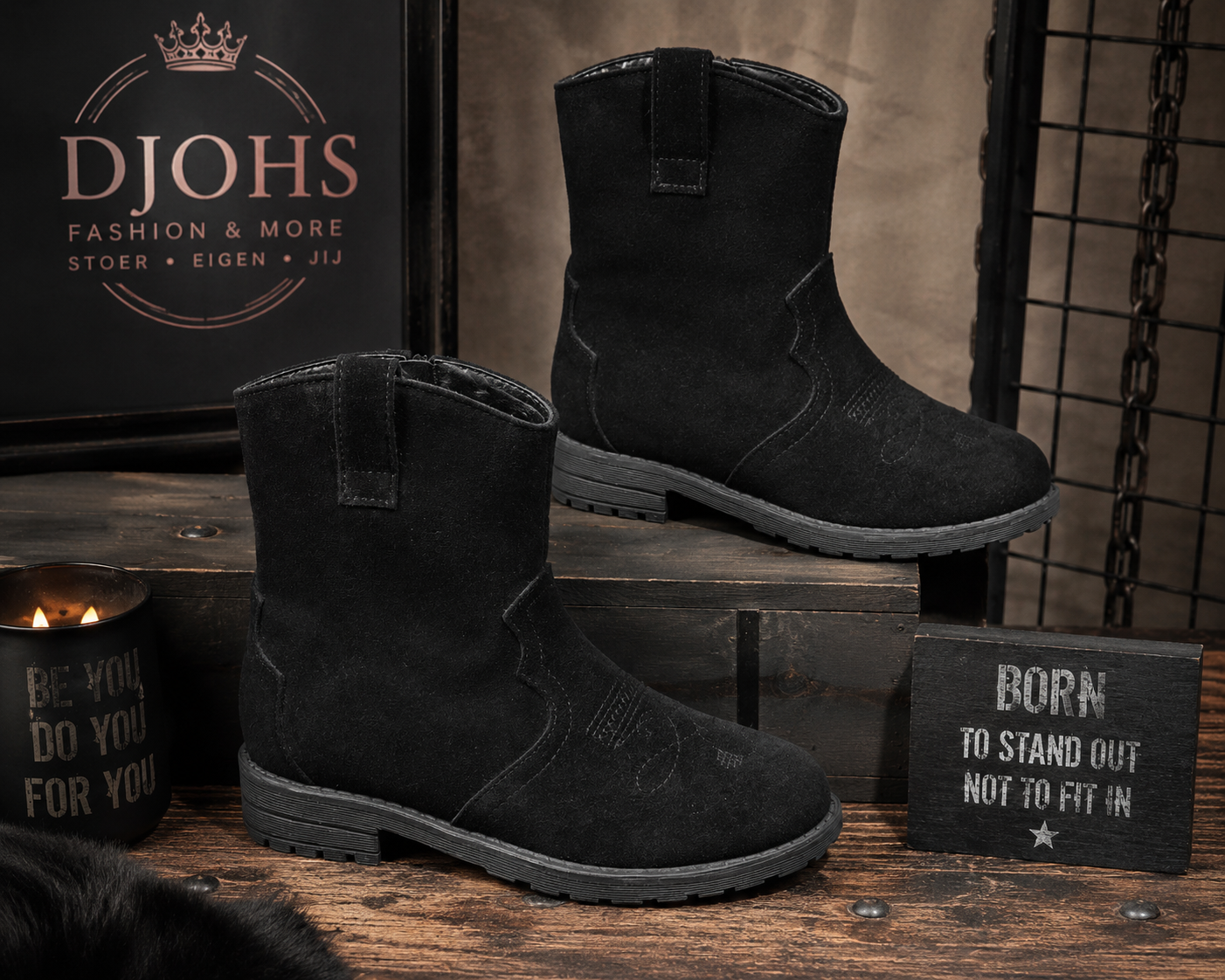 Boots zwart