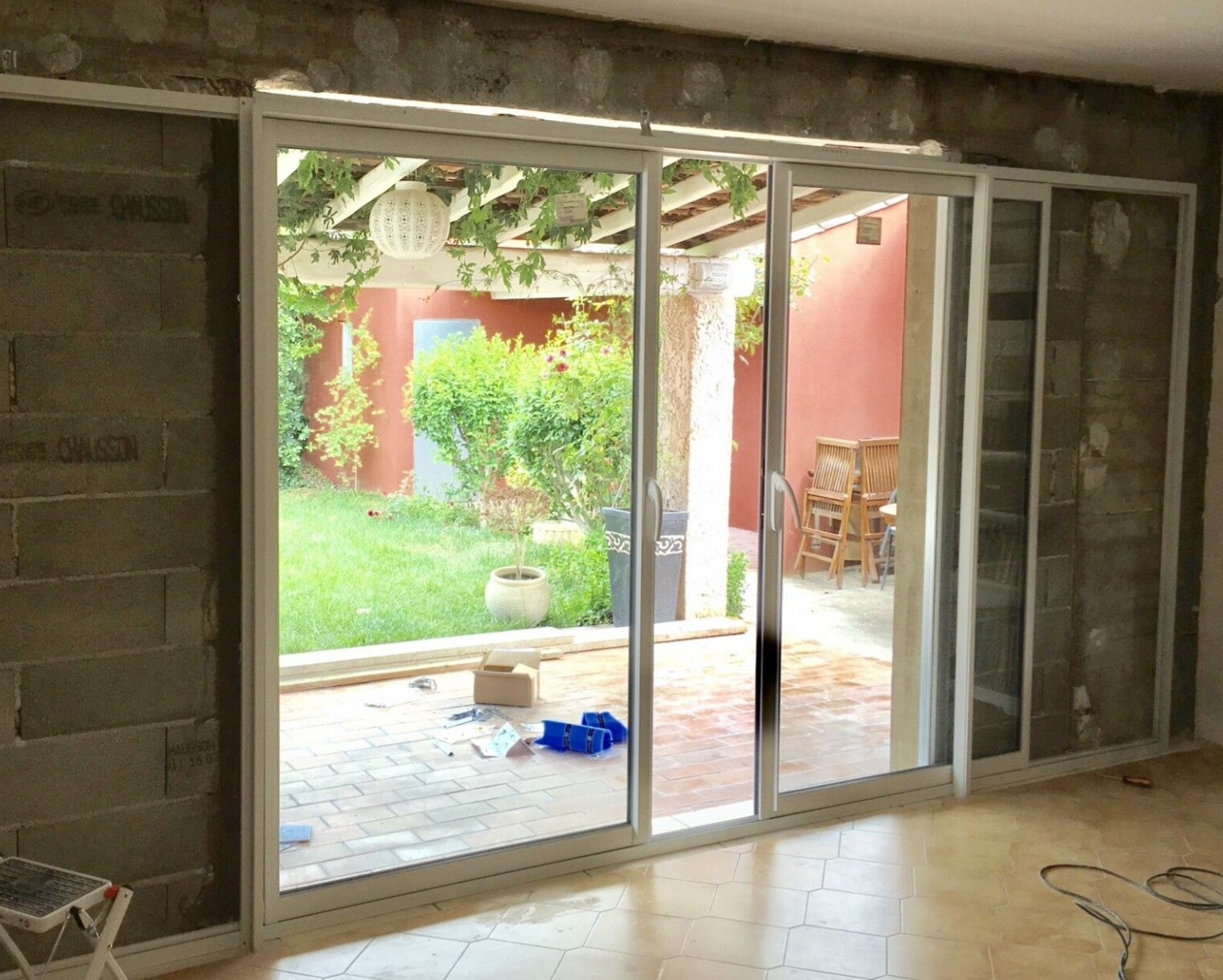 baies coulissantes galandages